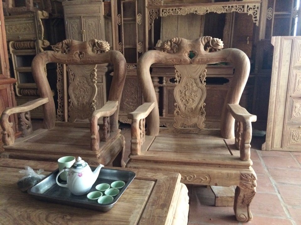 Bộ bàn ghế Minh Quốc Hồng